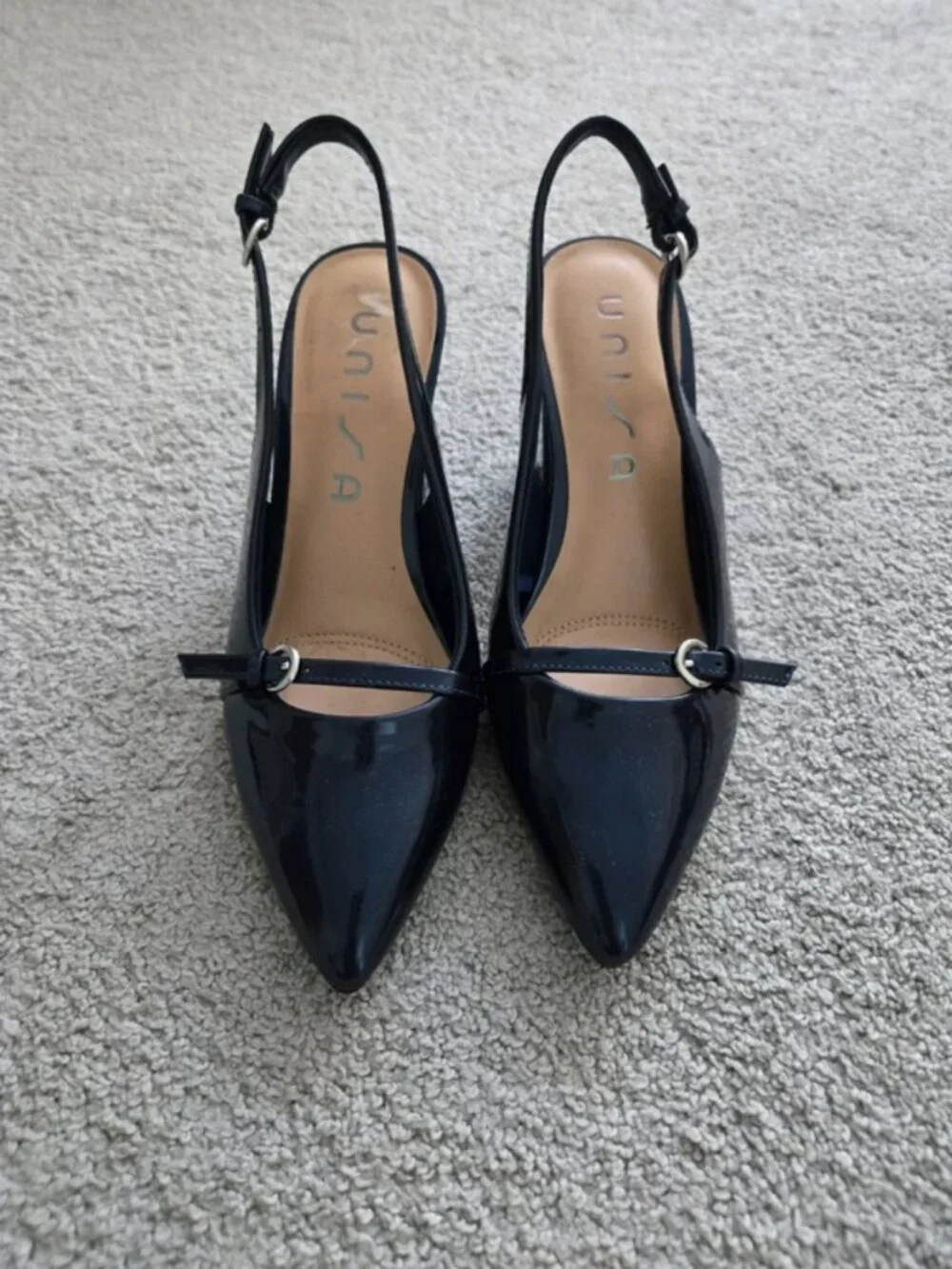 navy blue heels